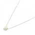 Paloma Groove Bead Pendant Necklace Sterling Silver