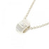 Paloma Groove Bead Pendant Necklace Sterling Silver