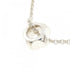 Paloma Groove Bead Pendant Necklace Sterling Silver