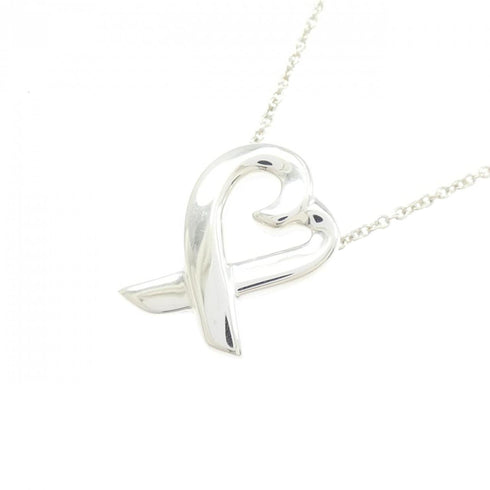 Loving Heart Pendant Necklace Sterling Silver Small