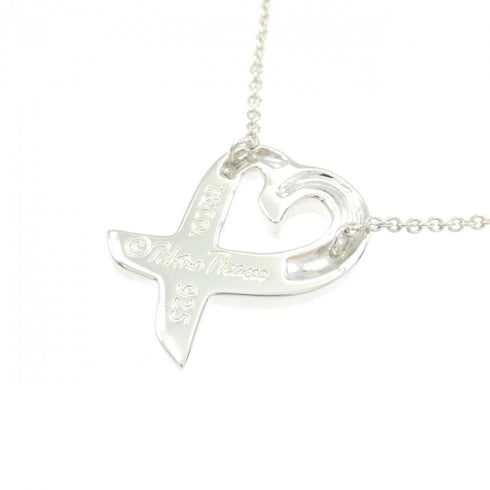 Loving Heart Pendant Necklace Sterling Silver Small