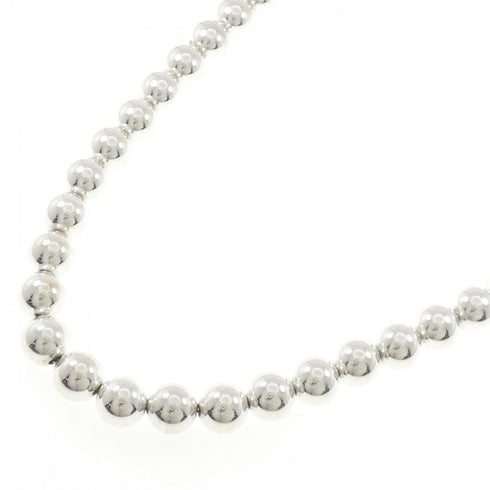 Ball Pendant Necklace Sterling Silver