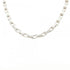 T Narrow Chain Pendant Necklace Sterling Silver