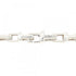 T Narrow Chain Pendant Necklace Sterling Silver