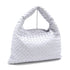 Hop Hobo Intrecciato Suede Small