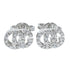 Earrings Stud 18K White Gold