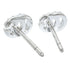 Earrings Stud 18K White Gold