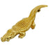Pin Brooch Gold With Crocodile Motif