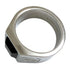 Signet Ring Metal Silver And Onyx