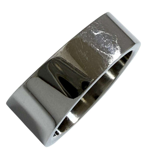Signet Ring Metal Silver And Onyx
