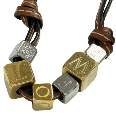 Bag Charm Leather and Metal Customizable Dice Handbag Charm