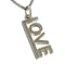 Pendant Necklace Metal and Sterling Silver