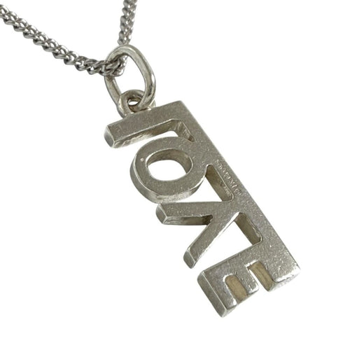 Pendant Necklace Metal and Sterling Silver