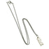 Pendant Necklace Metal and Sterling Silver