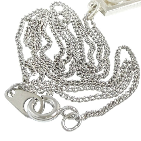 Pendant Necklace Metal and Sterling Silver