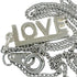 Pendant Necklace Metal and Sterling Silver