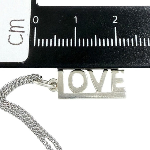 Pendant Necklace Metal and Sterling Silver