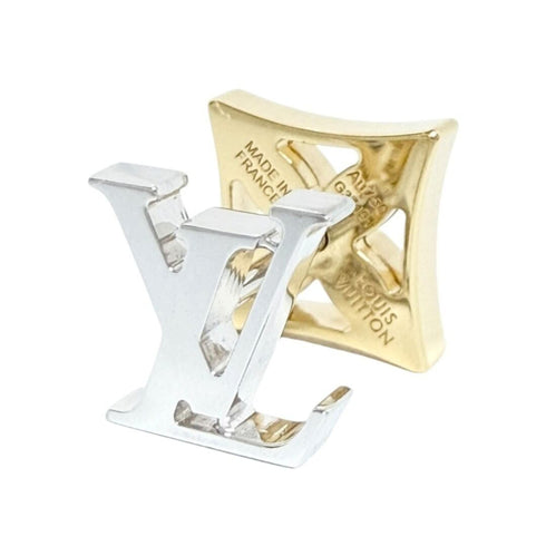 Idylle Blossom Stud Earrings 18K White Gold and 18K Yellow Gold 18K White Gold and 18K Yellow Gold