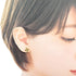 Idylle Blossom Stud Earrings 18K White Gold and 18K Yellow Gold 18K White Gold and 18K Yellow Gold
