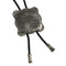 Pendant Necklace Leather and Sterling Silver