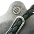 Pendant Necklace Leather and Sterling Silver