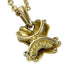 Signature Cross Pendant Necklace 18K Yellow Gold Aftermarket Metal Chain