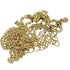 Signature Cross Pendant Necklace 18K Yellow Gold Aftermarket Metal Chain