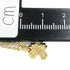 Signature Cross Pendant Necklace 18K Yellow Gold Aftermarket Metal Chain
