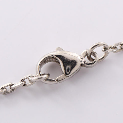 Pop H Pendant Necklace Silver-Tone Metal