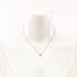 Pop H Pendant Necklace Silver-Tone Metal