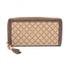 Zip Around Wallet GG Coated Canvas Long
