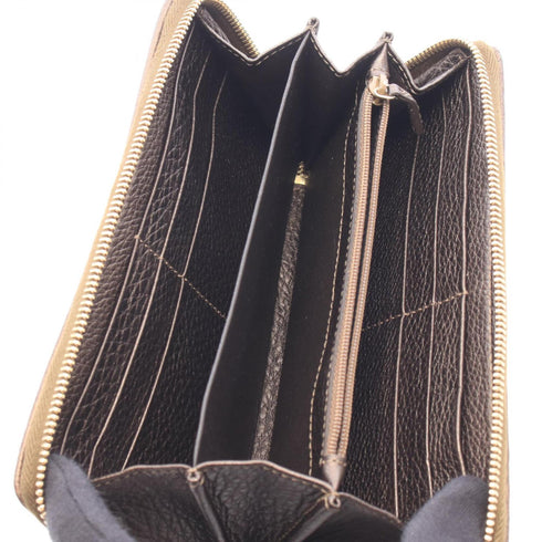 Zip Around Wallet GG Coated Canvas Long
