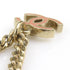 Pendant Necklace Metal Gold and Pink