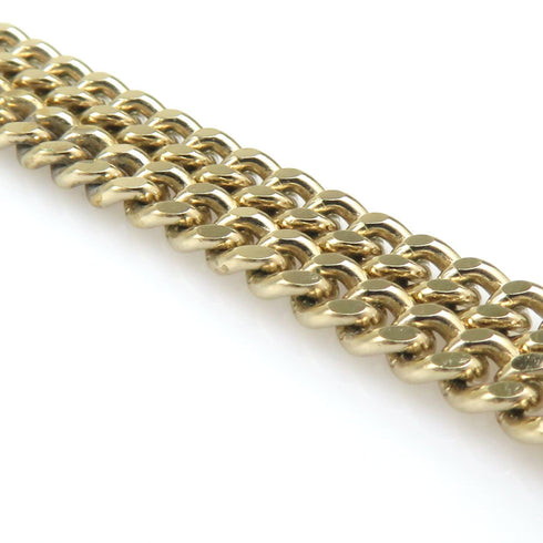Pendant Necklace Metal Gold and Pink