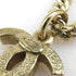 Pendant Necklace Metal Gold and Pink