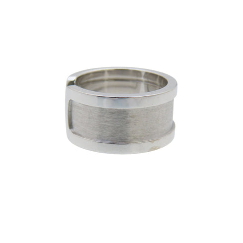 C2 LM Ring 18K White Gold