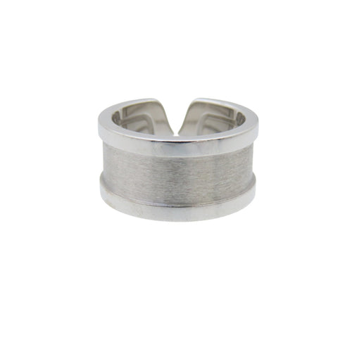 C2 LM Ring 18K White Gold