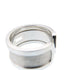 C2 LM Ring 18K White Gold