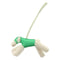 Charm Agneau Milo and Leather Vert Handbag Charm