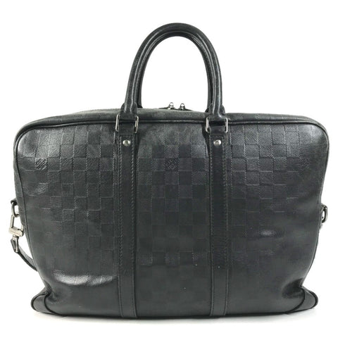 Porte-Documents Voyage Briefcase Damier Infini Leather