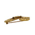 CC Logo Flower Brooch Gold-Tone Metal