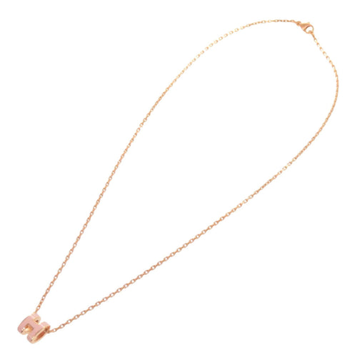 Pop H Pendant Necklace Gold-Tone Metal