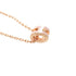 Pop H Pendant Necklace Gold-Tone Metal