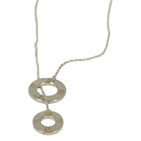 Atlas Pendant Necklace Sterling Silver