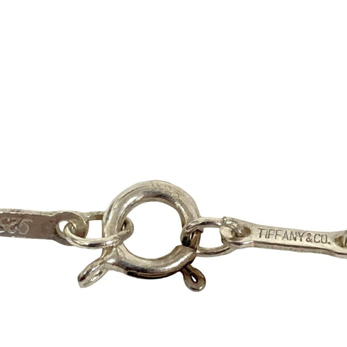 Open Heart Pendant Necklace Sterling Silver 23mm