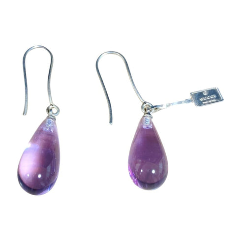 Earrings Crystal Sterling Silver