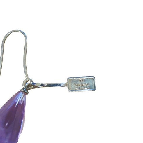 Earrings Crystal Sterling Silver