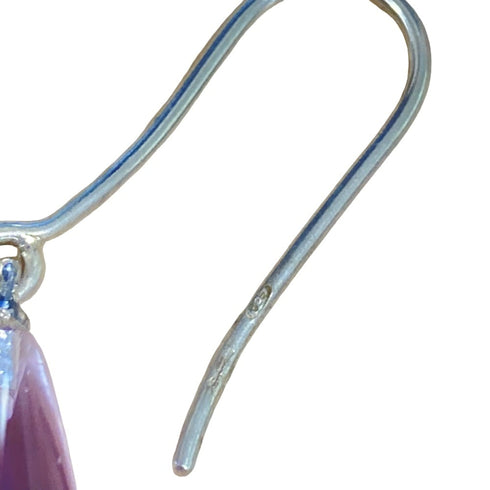 Earrings Crystal Sterling Silver