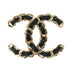 CC Logo Brooch Metal