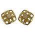 CC Logo Clip-On Earrings Metal